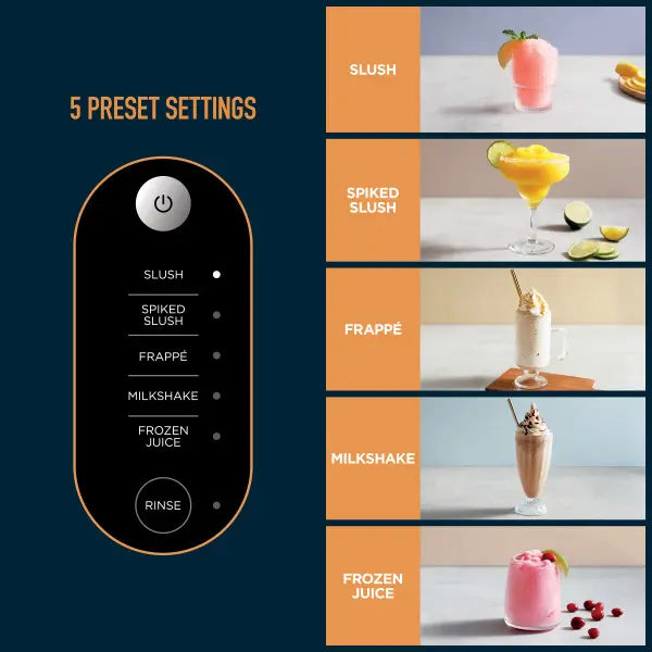 Frozen Drink Maker Machine – No Ice Slush Maker for Smooth Frozen Drinks at Home